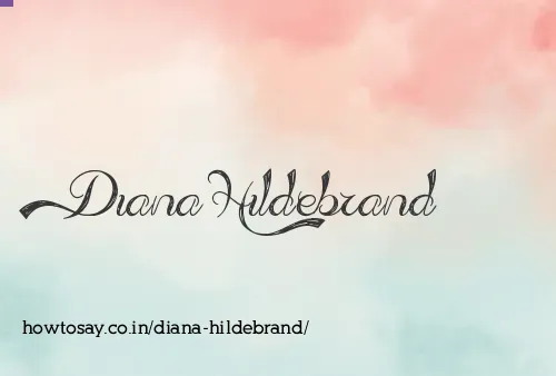 Diana Hildebrand