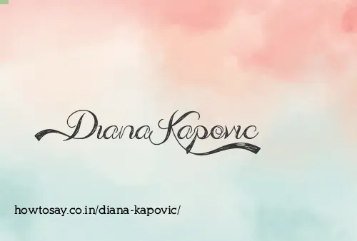 Diana Kapovic