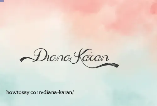 Diana Karan