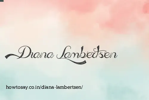 Diana Lambertsen