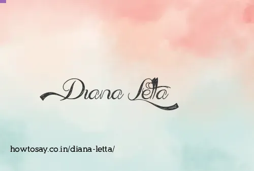Diana Letta