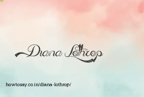 Diana Lothrop