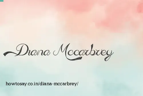 Diana Mccarbrey