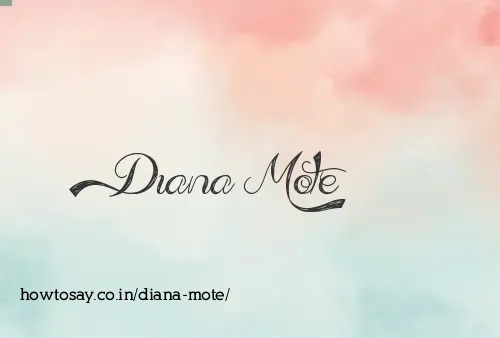 Diana Mote