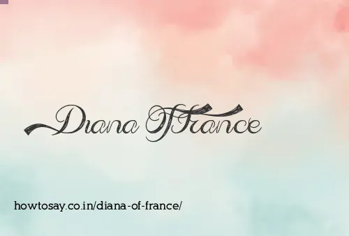 Diana Of France