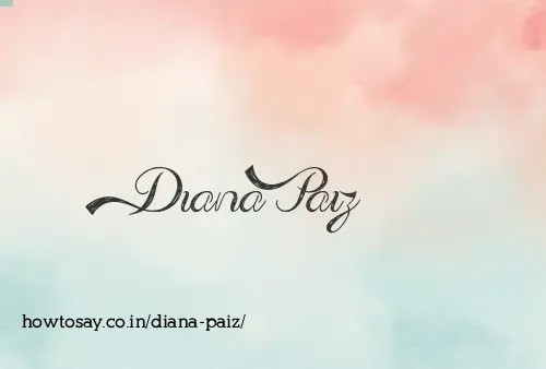 Diana Paiz