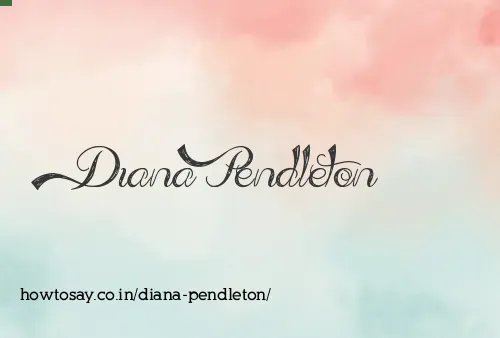 Diana Pendleton