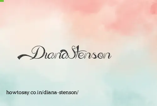 Diana Stenson