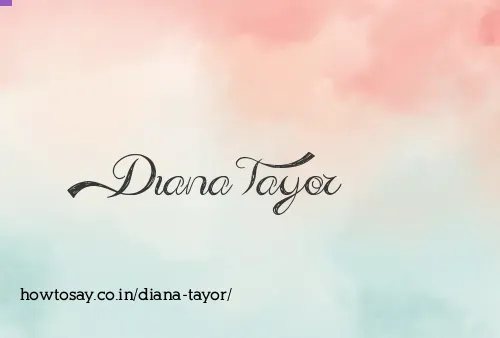 Diana Tayor