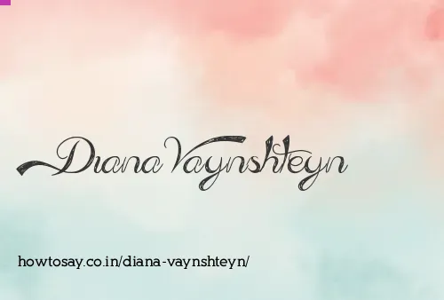 Diana Vaynshteyn