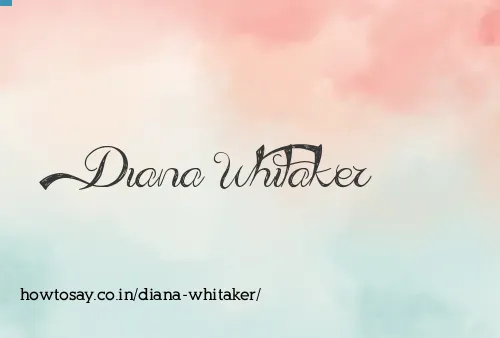 Diana Whitaker