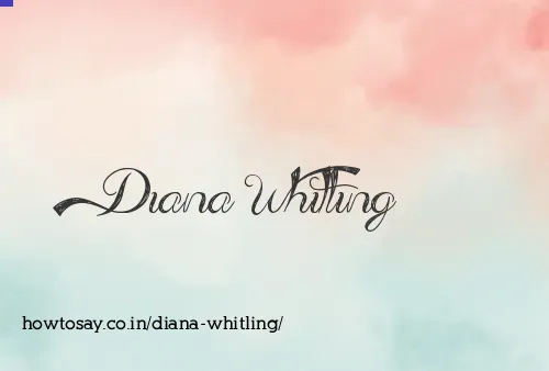 Diana Whitling