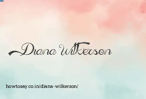 Diana Wilkerson