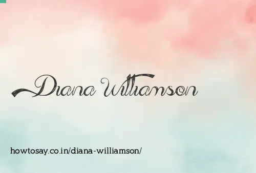 Diana Williamson
