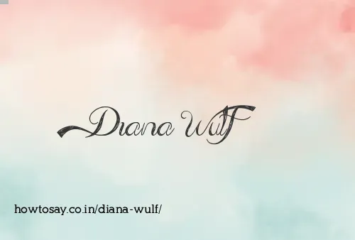 Diana Wulf
