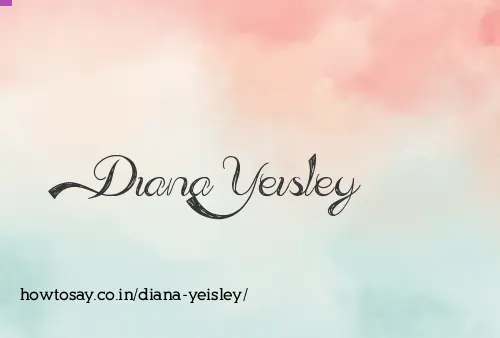Diana Yeisley
