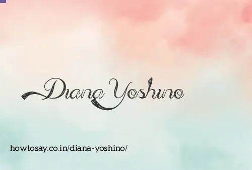 Diana Yoshino