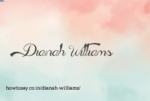Dianah Williams