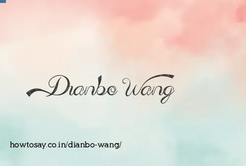 Dianbo Wang
