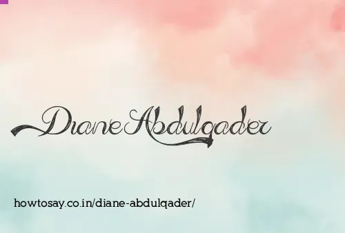Diane Abdulqader