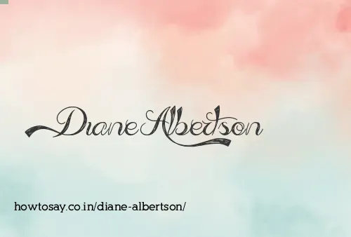 Diane Albertson