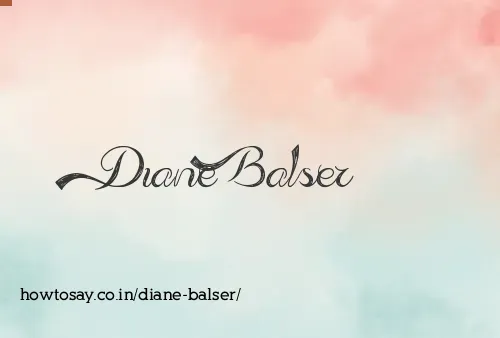 Diane Balser