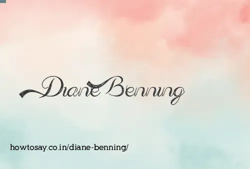 Diane Benning