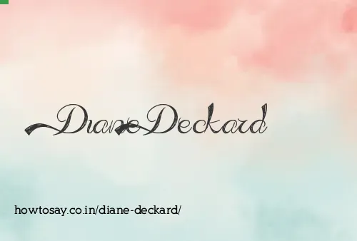 Diane Deckard
