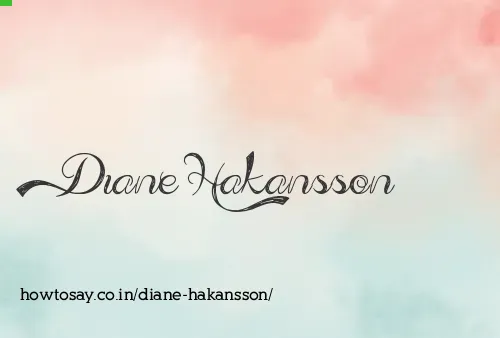 Diane Hakansson
