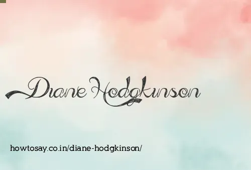 Diane Hodgkinson