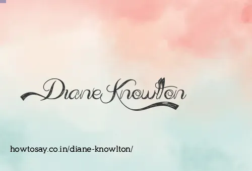 Diane Knowlton