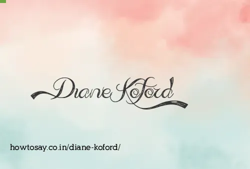 Diane Koford