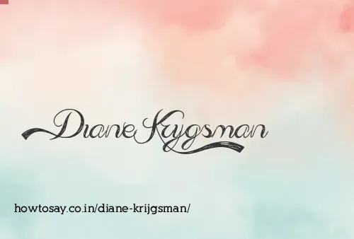 Diane Krijgsman