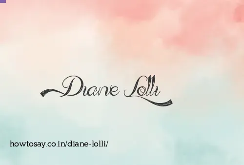 Diane Lolli