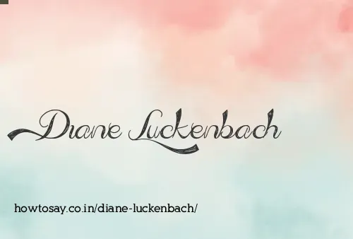 Diane Luckenbach