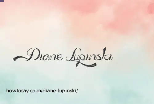 Diane Lupinski