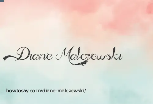 Diane Malczewski