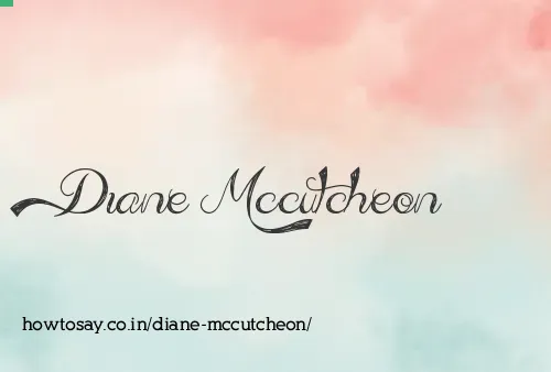Diane Mccutcheon
