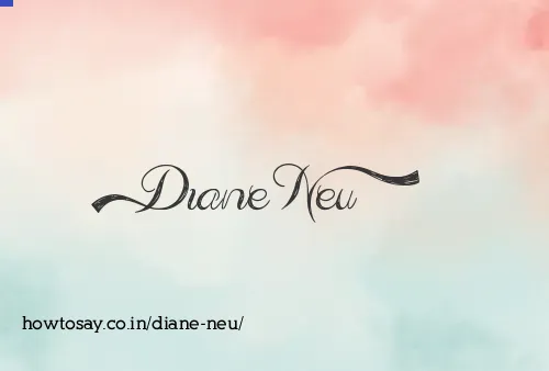 Diane Neu