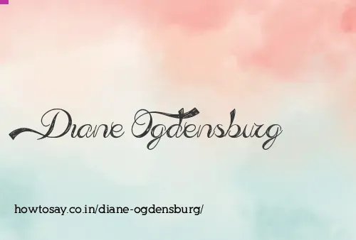 Diane Ogdensburg