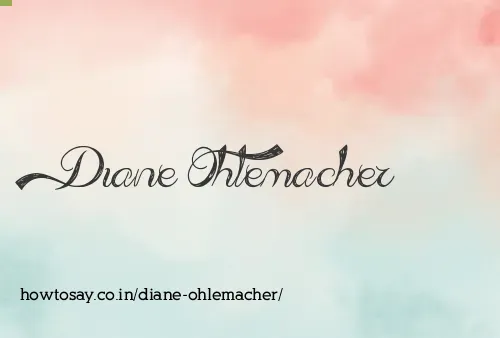 Diane Ohlemacher