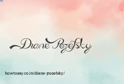 Diane Pozefsky