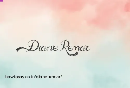 Diane Remar