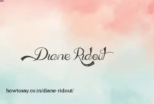 Diane Ridout