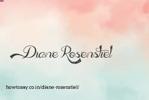 Diane Rosenstiel