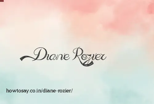 Diane Rozier