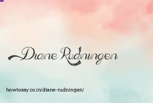 Diane Rudningen