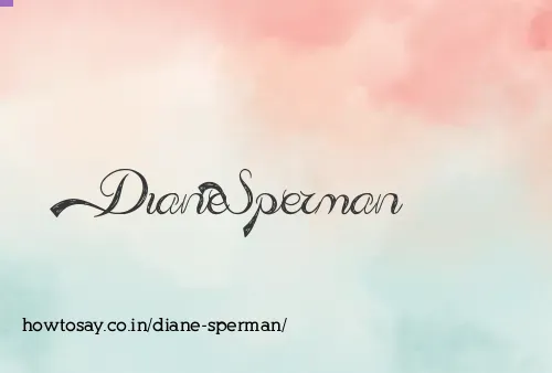 Diane Sperman