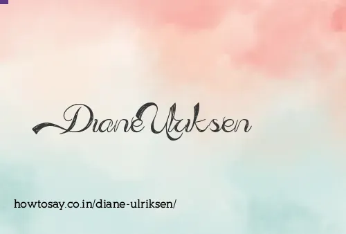 Diane Ulriksen