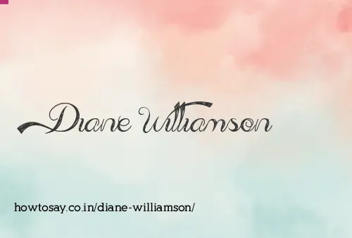 Diane Williamson